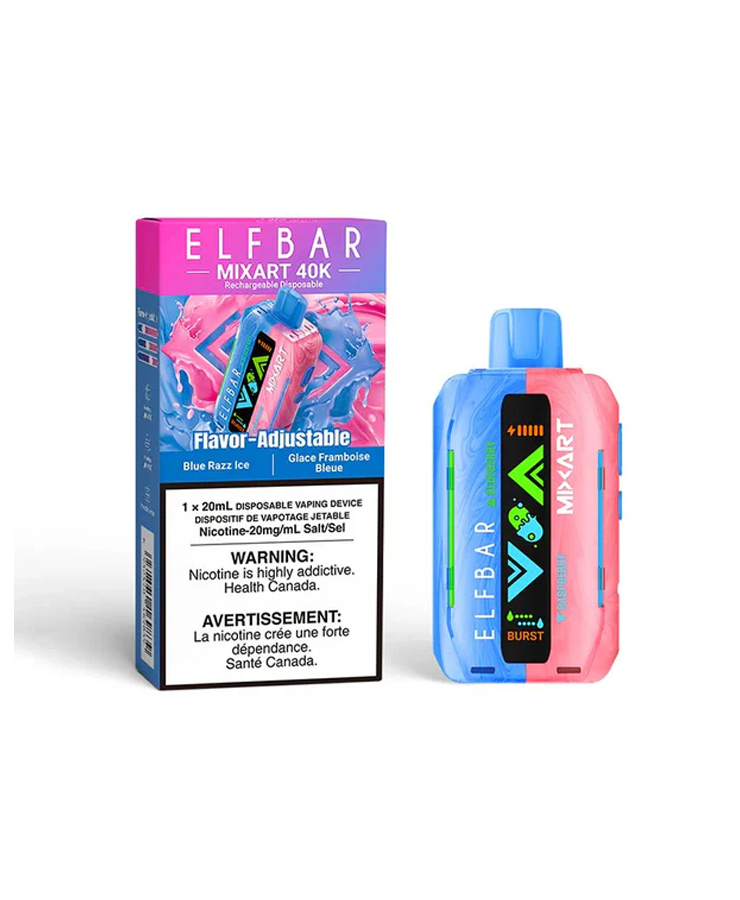 Rifbar 40K Blue Razz Ice