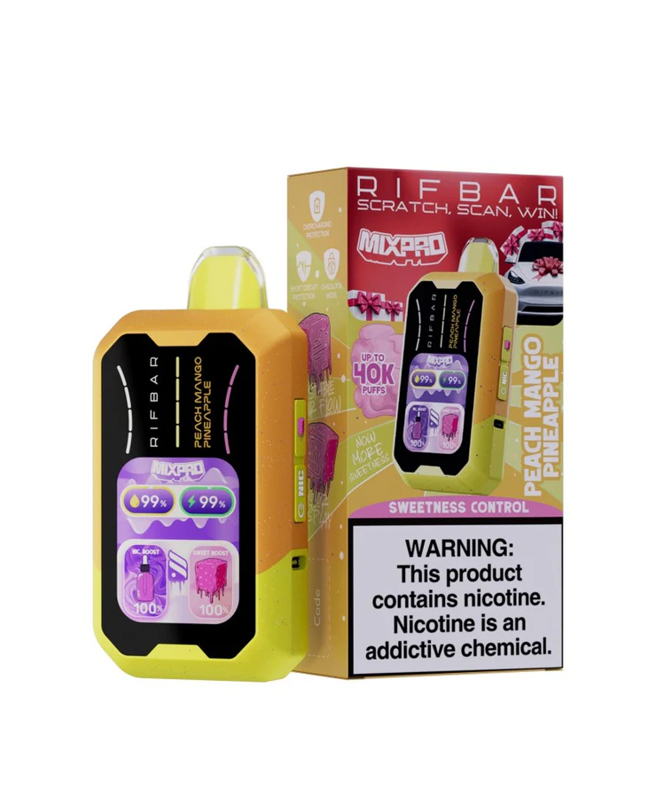 Rifbar 40K Peach Mango Pineapple